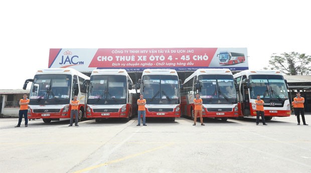 Kinh nghiệp thuê xe 16 chỗ tại Hà Nội - JAC chuyên cho thuê xe du lịch , xe dịch vụ 4 đến 45 chỗ