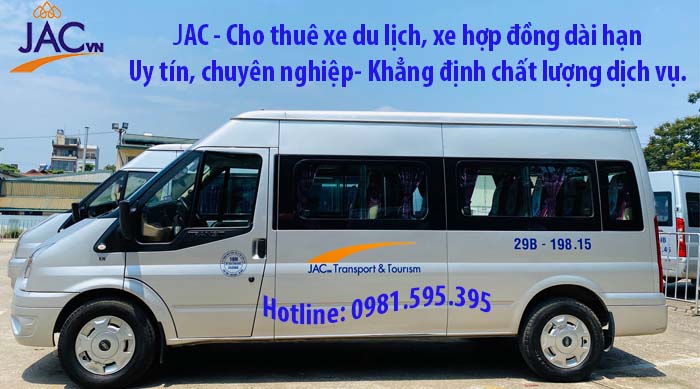 Thuê xe 16 chỗ Hà Nội - Uy tín - Chất lượng tại JAC