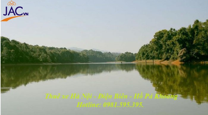 Thuê xe du lịch Hà Nội - Điện Biên ngắm Hồ Pá Khoang nằm giữa một vùng thiên nhiên cảnh đẹp hùng vĩ
