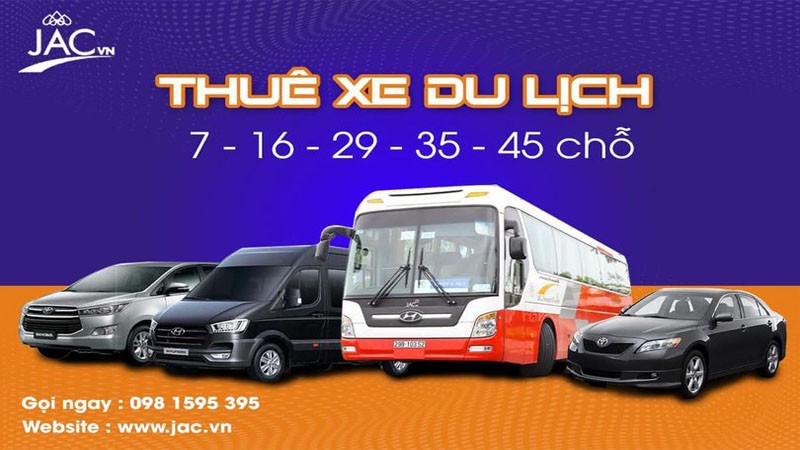 Vận tải JAC – Đơn vị chuyên cung cấp dịch vụ cho thuê xe 7 chỗ, giá ưu đãi tốt nhất Hà Nội