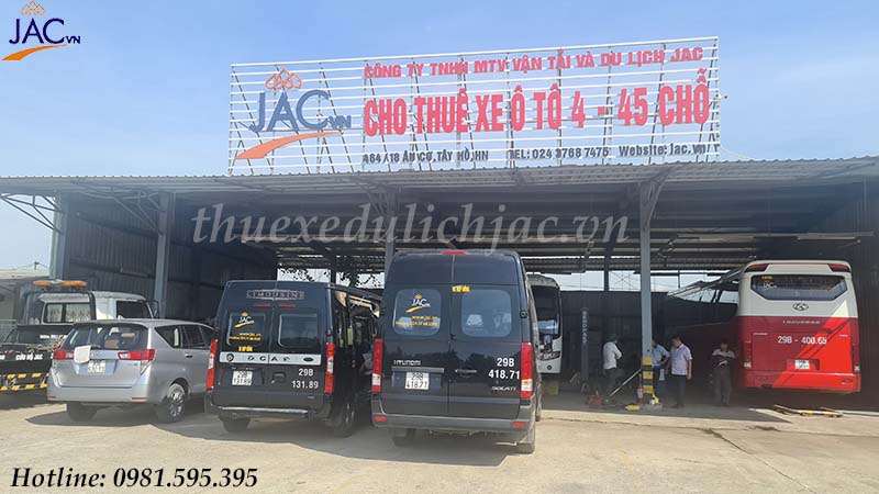 JAC là công ty cho thuê xe hợp đồng uy tín hàng đầu tại Hà Nội
