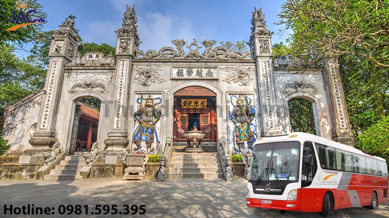 Dịch vụ thuê xe du lịch Hà Nội - Đền Hùng của JAC