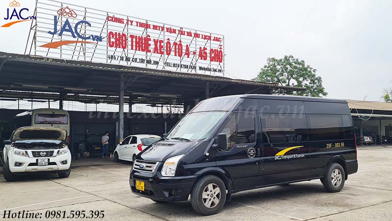 Dịch vụ thuê xe 16 chỗ tại JAC - Chất lượng hàng đầu Hà Nội