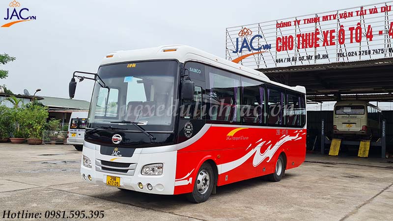 Thuê xe 35 chỗ tại JAC – Địa chỉ thuê xe uy tín nhất Hà Nội