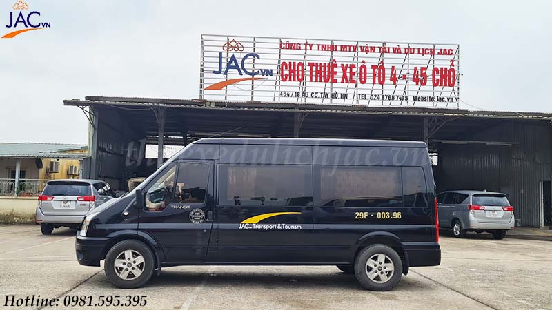 JAC- địa chỉ cho thuê xe du lịch uy tín tại Hà Nội