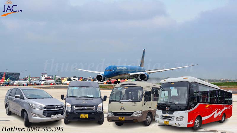 Dịch vụ thuê xe đưa đón sân bay Nội Bài tại JAC