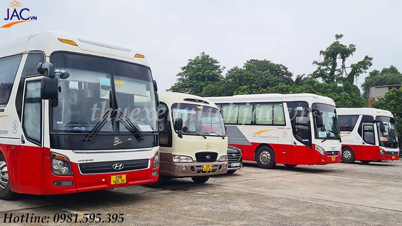 Thuê xe du lịch Hà Nội tại JAC - Số lượng xe lớn, đa dạng các loại xe