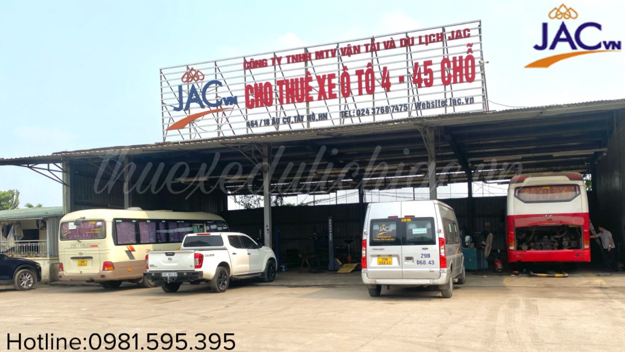 Thuê xe ô tô 4 – 45 chỗ đưa đón công, nhân viên giá rẻ tại Hà Nội