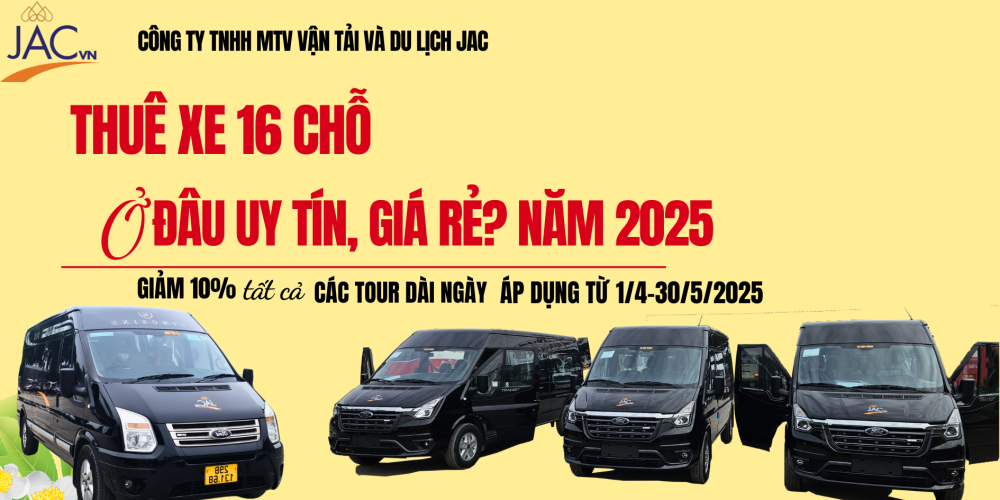 thue xe 16 jac