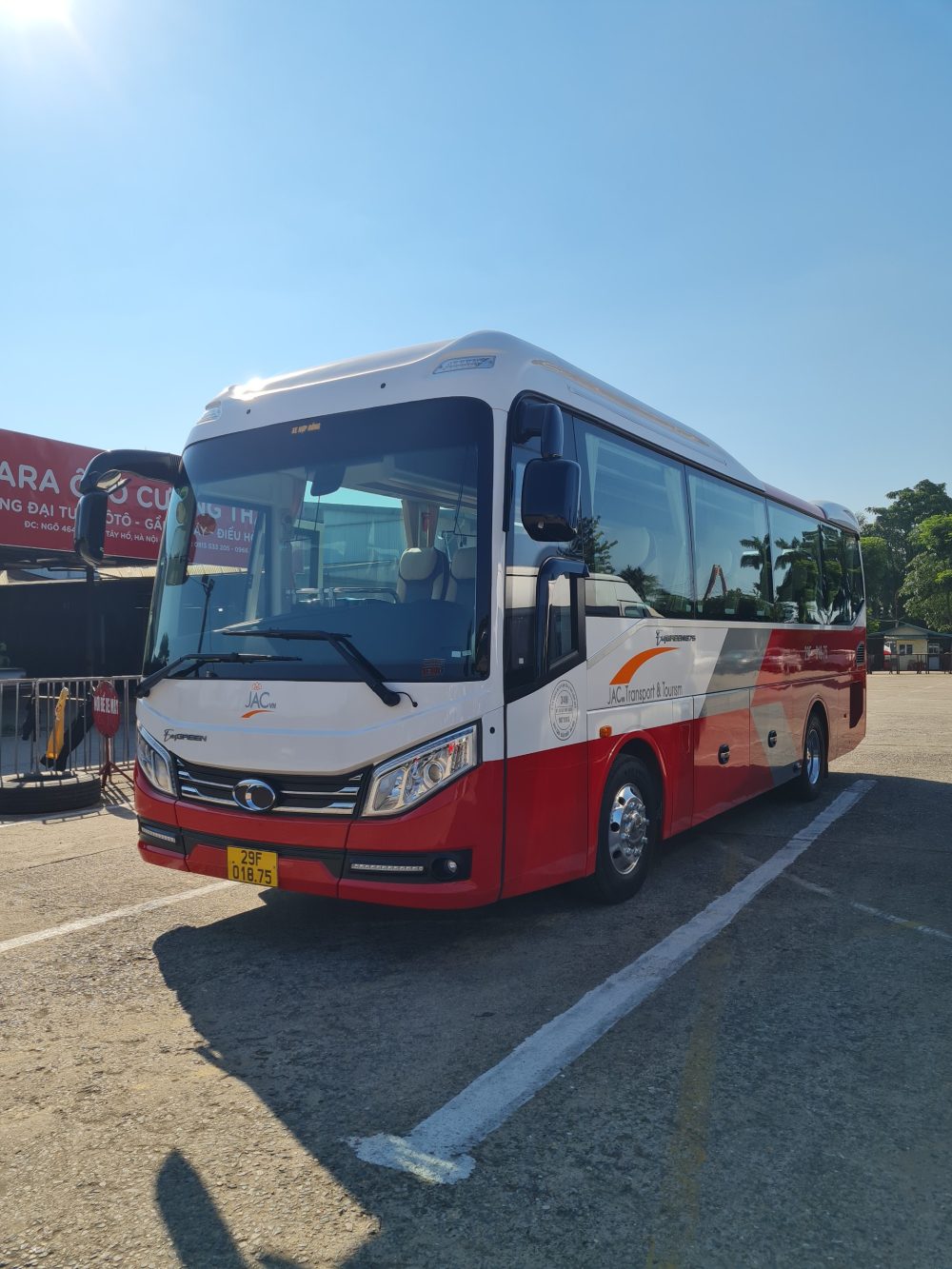 Giá thuê xe 35 chỗ